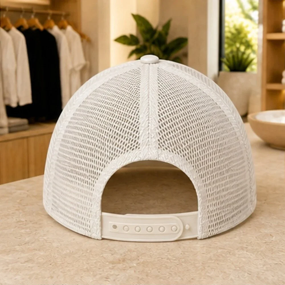 ALO Yoga Classic Ivory Athletic Style Mesh Cap